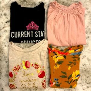 Girls 2T tee’s bundle 🧡